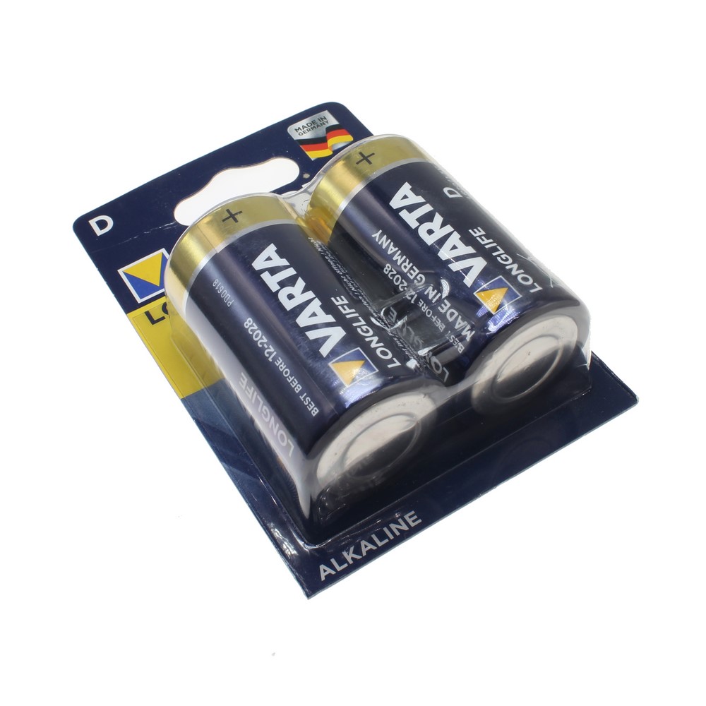 LONGLIFE D(2) BATTERY 1.5V