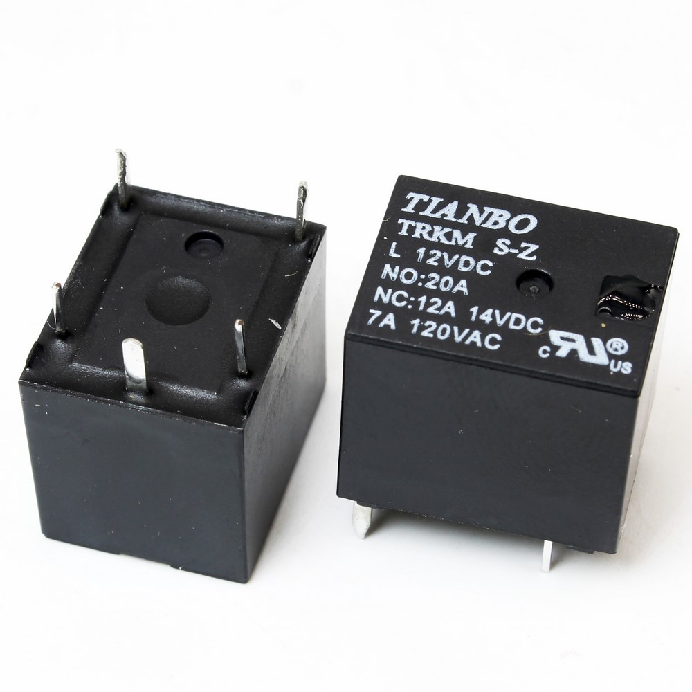 RELAY 12V 7A 1C 5PIN (SMALL)