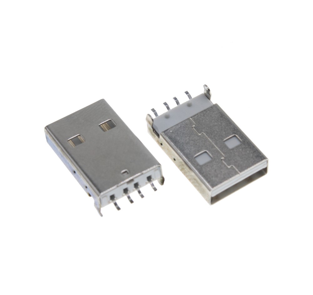 USB A MALE SMD (IRON BODY)