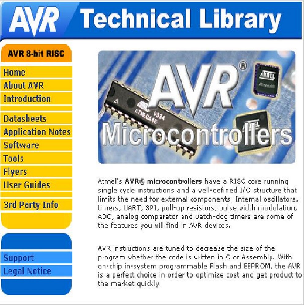 ATMEL AVR 2003