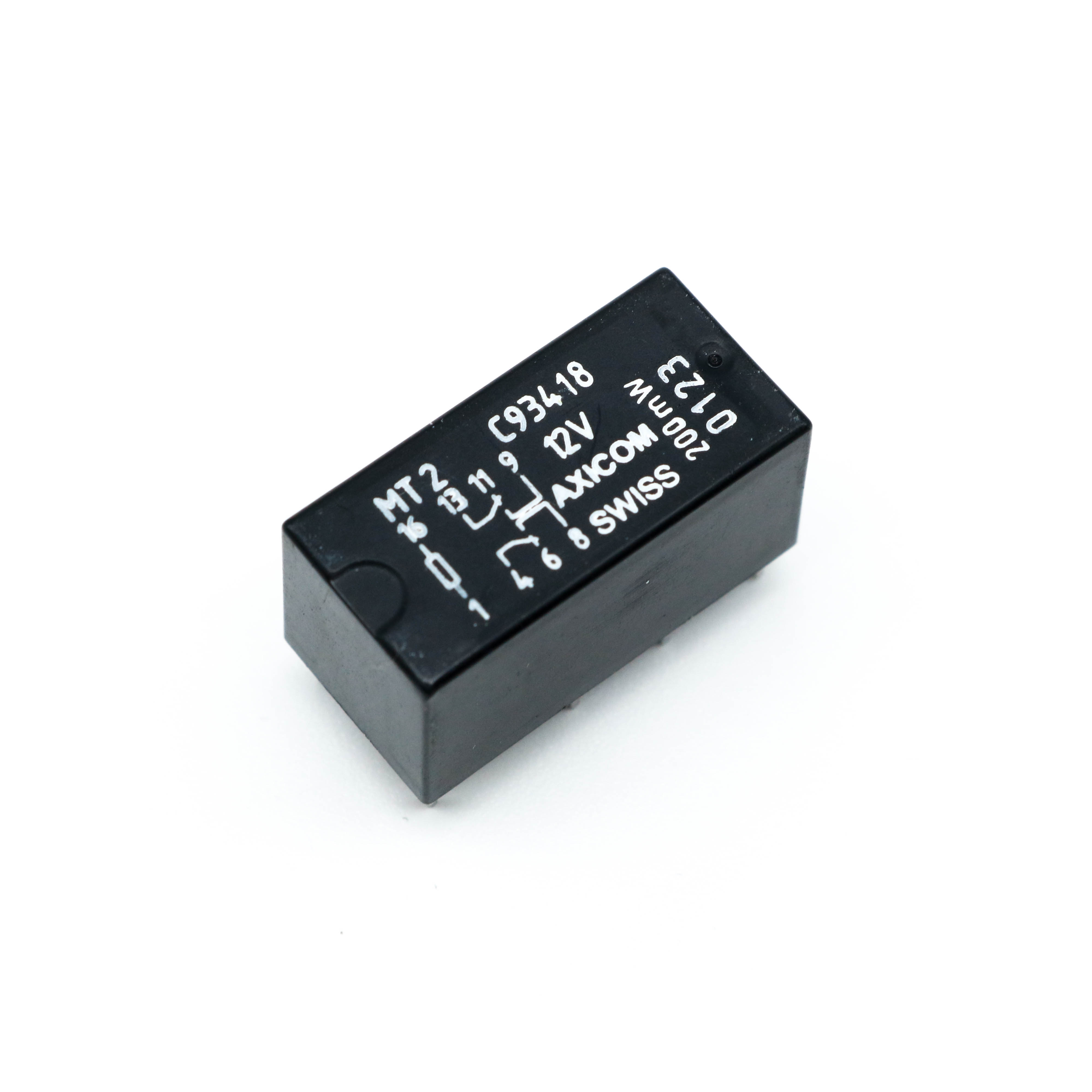 RELAY 12V 2A 2C 8PIN (AXICOM)