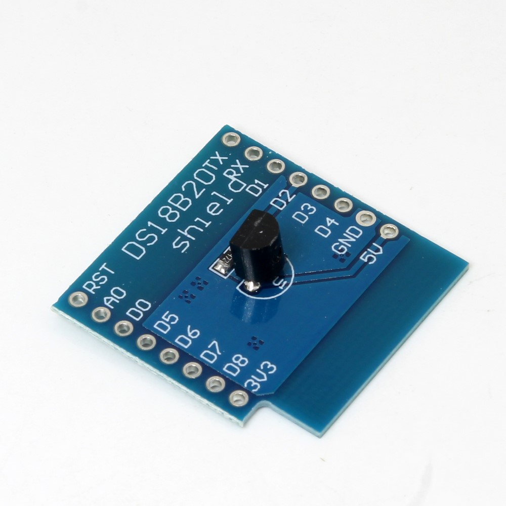 WEMOS D1 MINI DS18B20 SHIELD