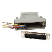 DB25 MALE TO RJ45 MODULAR ADAPTER