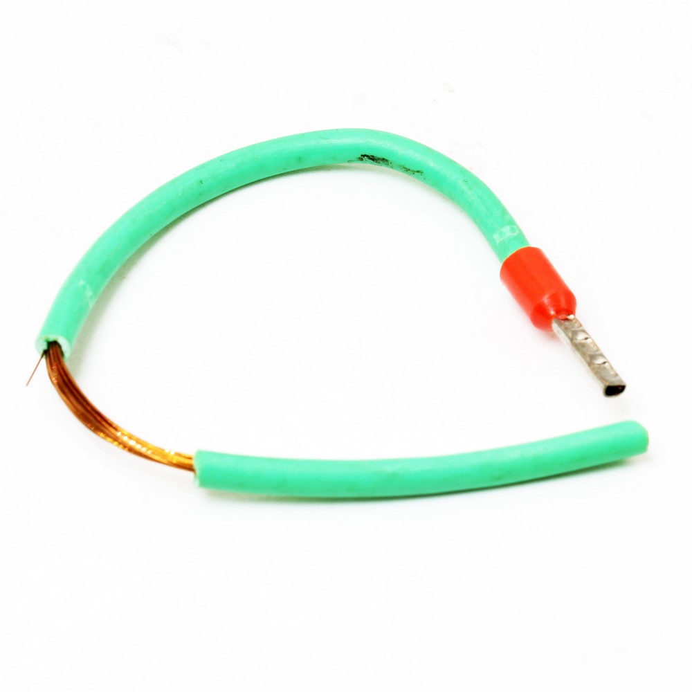 WIRE FERRULES CRIMP GREEN