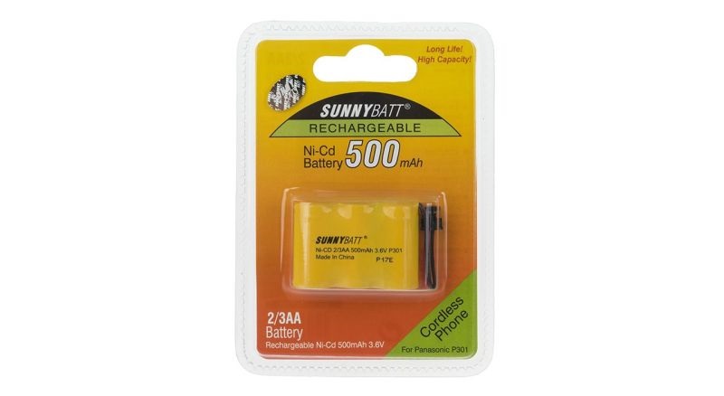 BAT 3.6V 500MAH (P301)