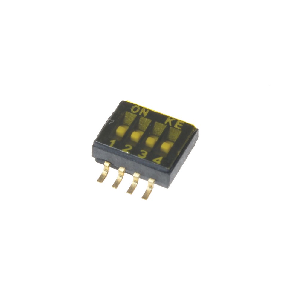 DIP SWITCH 4PIN SMD