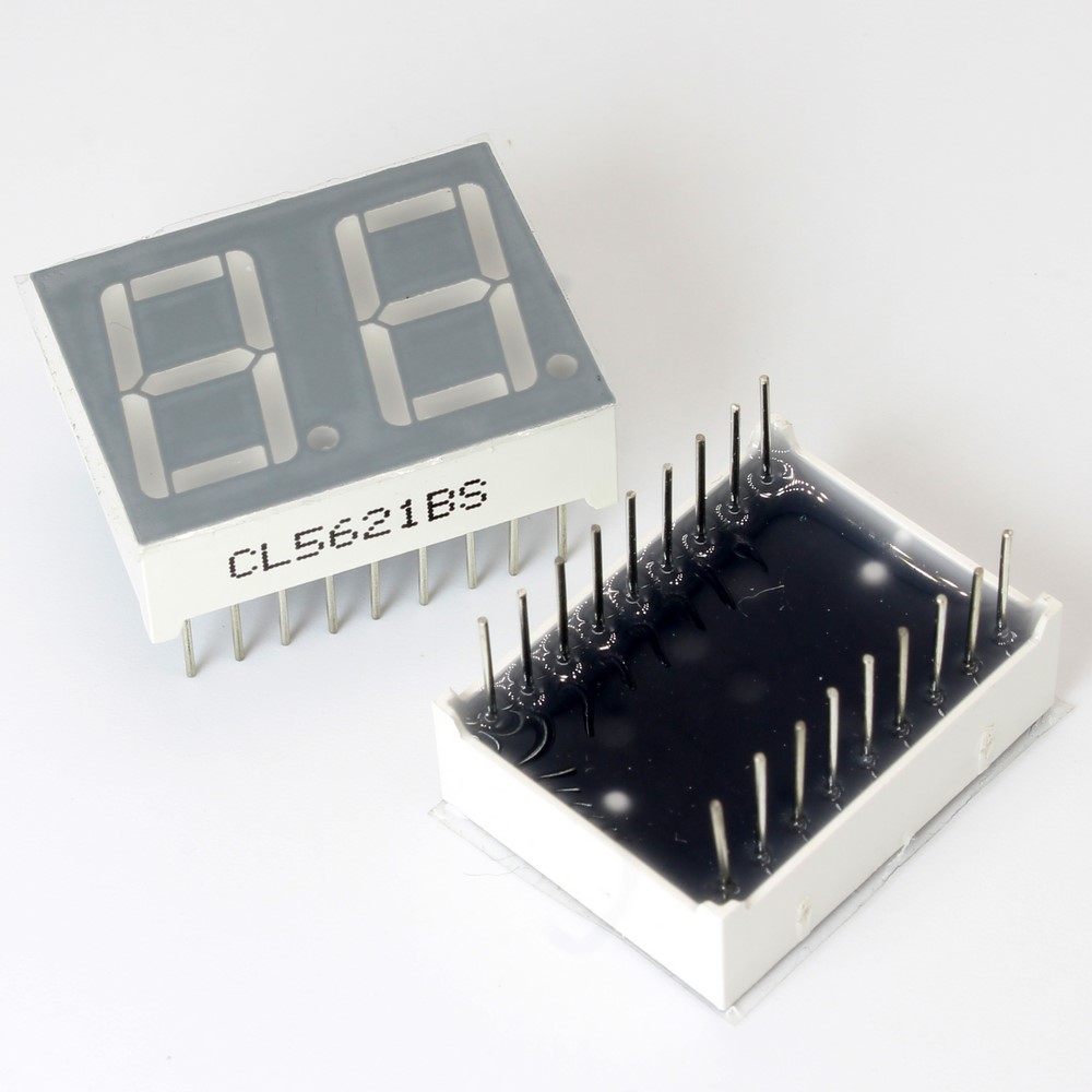 CA 7-SEG 2-DIGIT 19X25 R (10PIN)