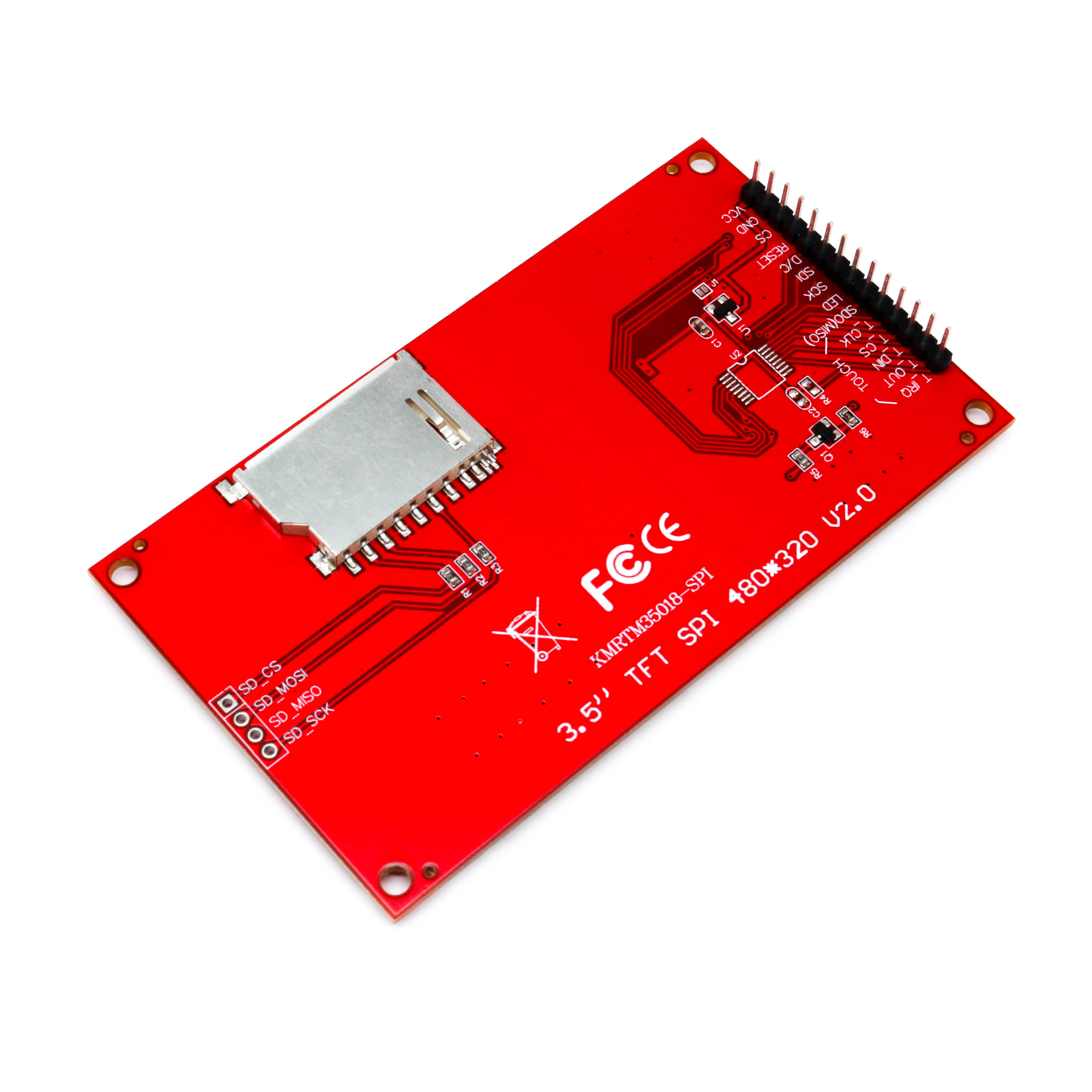 3.5" SPI TFT (ILI9488)