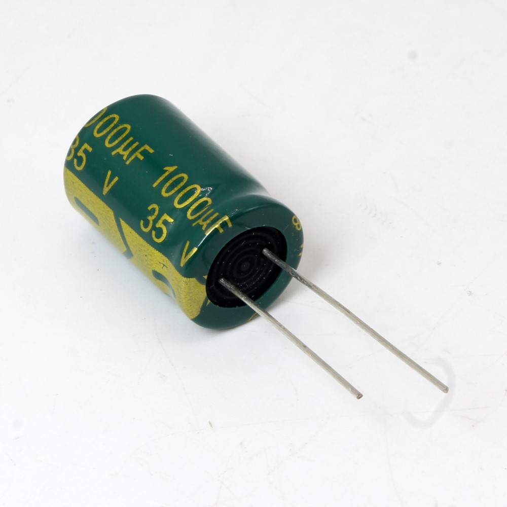 1000UF/35V-10X20-105C-GREEN