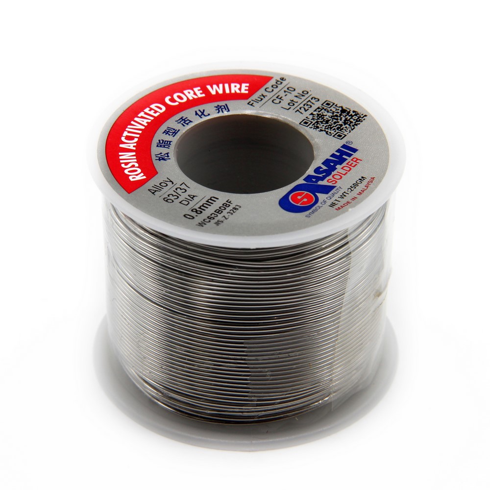 SN63PB37 CF-10 SOLDER WIRE 0.8MM