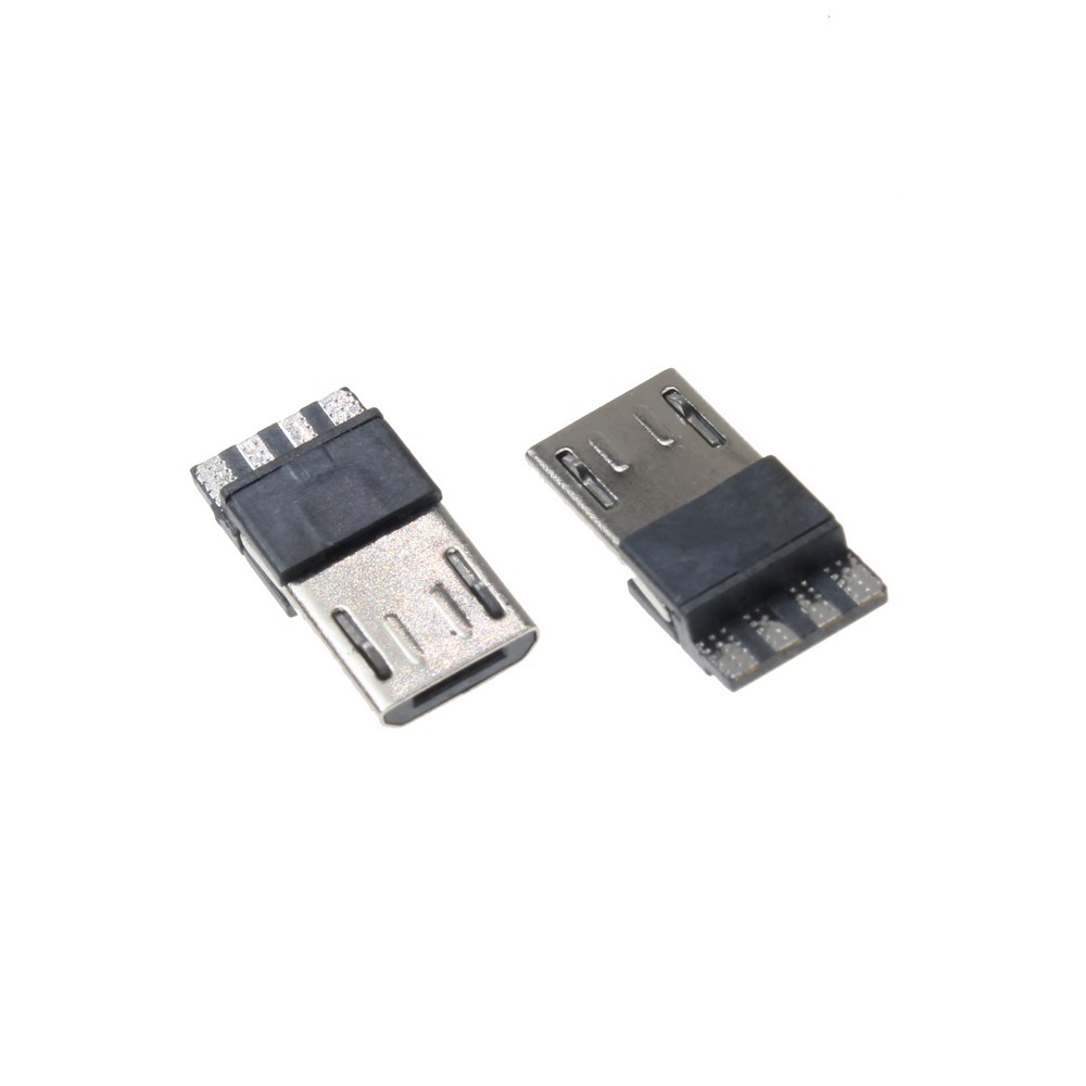 MICRO USB MALE CONNECTOR SOLDER  (IRON BODY)