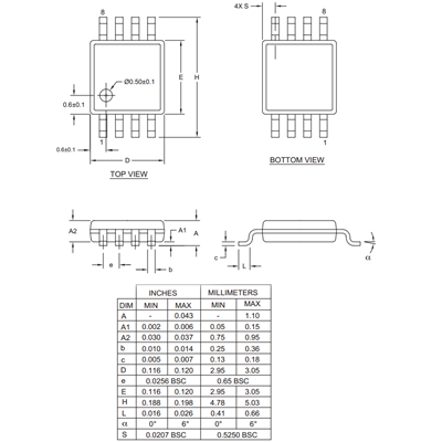 MAX2623EUA+T