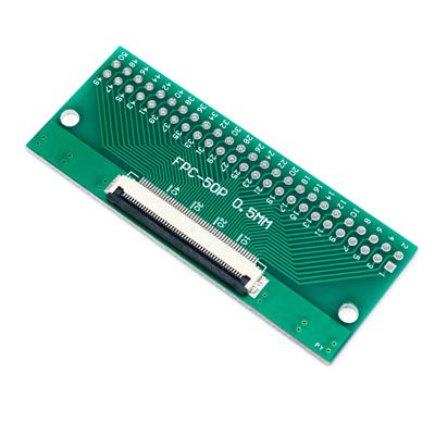 FPC TO DIP 50 PIN PCB