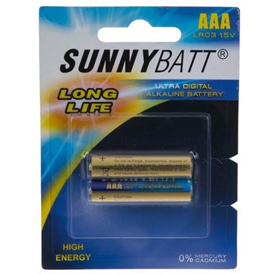 BAT 1.5V AAA (LR03-2B)