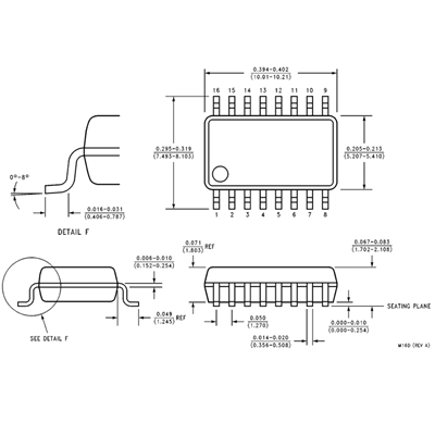 DIP SWITCH 8PIN SMD