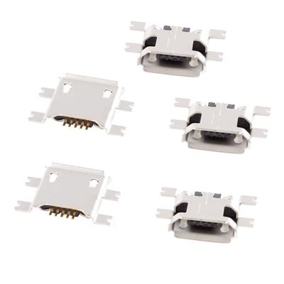 MICRO USB 5PIN SMD HOLDER 4PIN