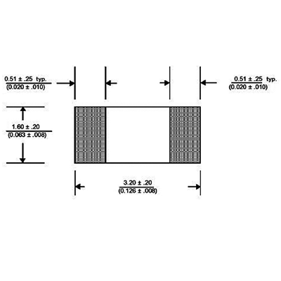 1PF (1206) 50V +/-0.25PF% NPO