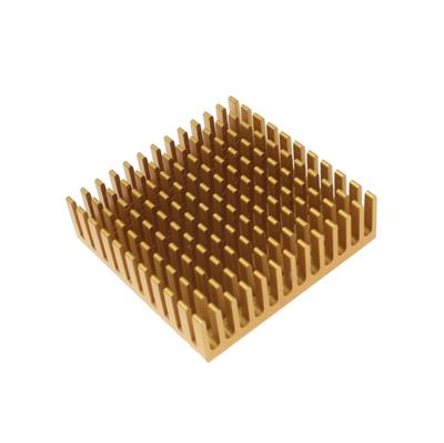 ALUMINIUM HEAT SINK 40X40X10MM